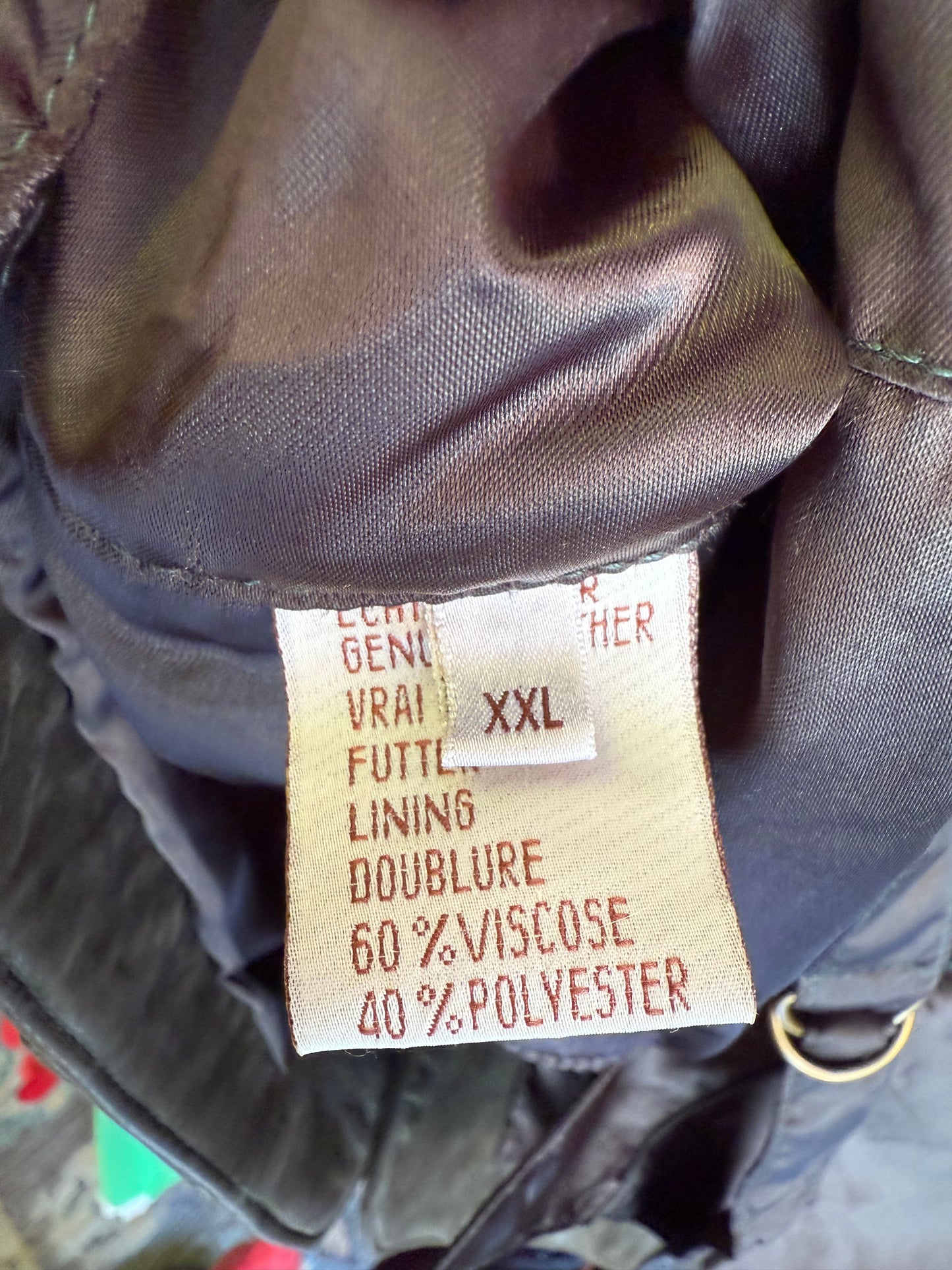 Gilet pelle